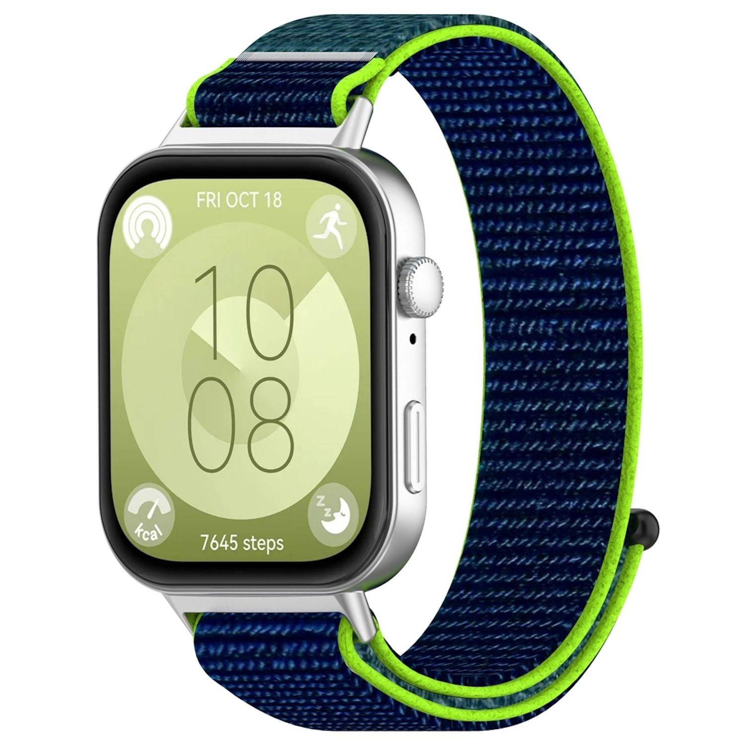 Smartwatch Armband Nylon Klettverschluss für Huawei Watch Fit 5 4 / 5 4 Pro / 3