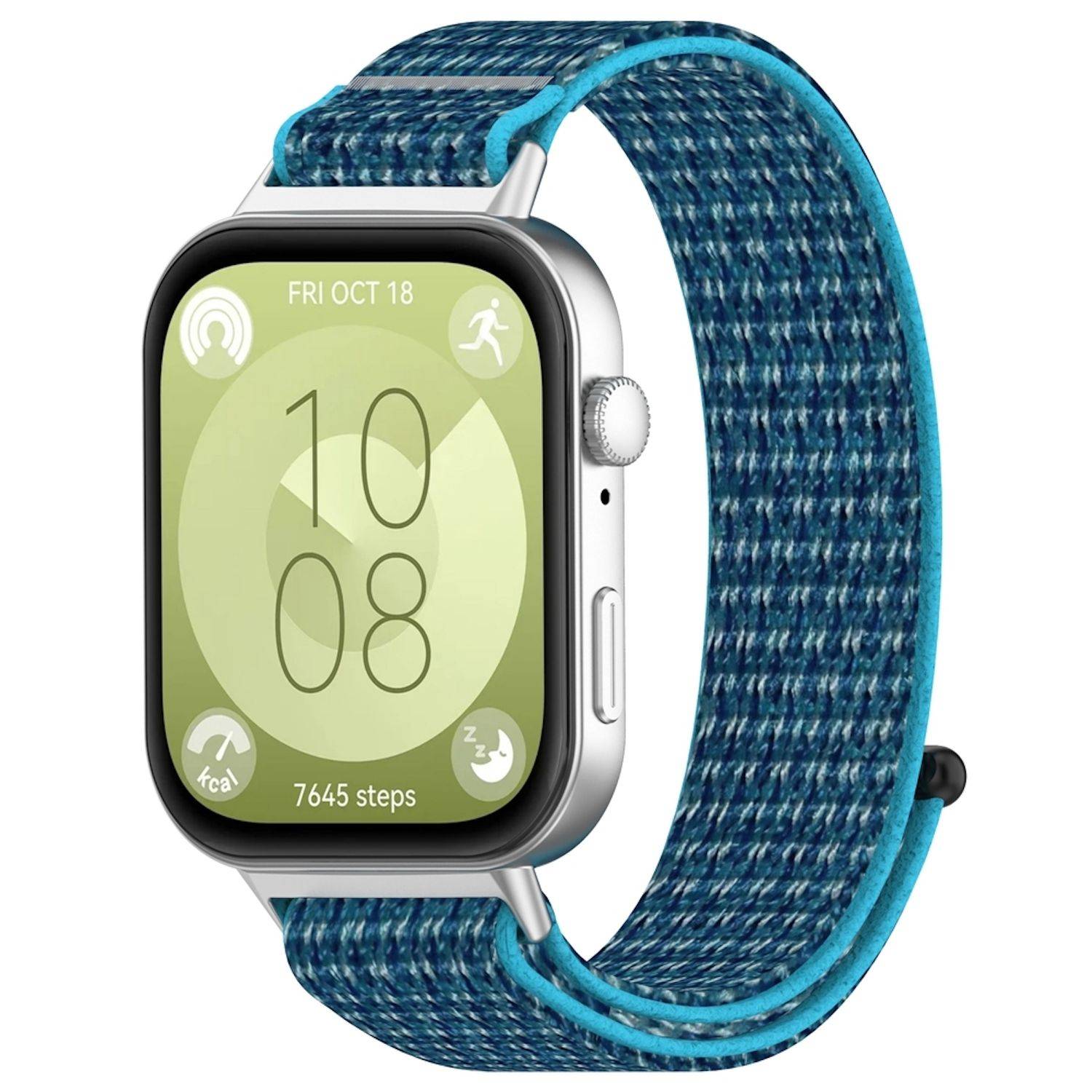 Smartwatch Armband Nylon Klettverschluss für Huawei Watch Fit 5 4 / 5 4 Pro / 3