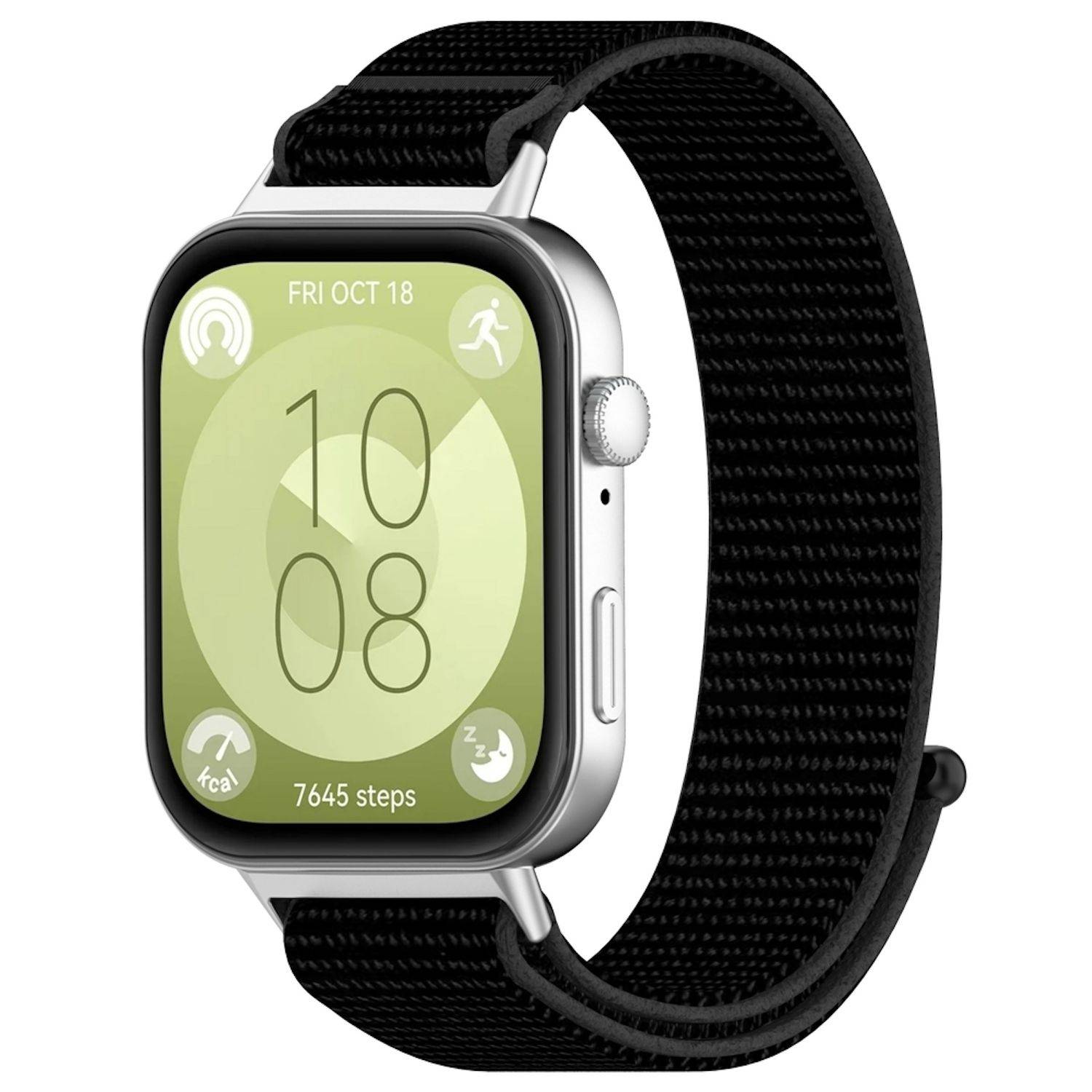 Smartwatch Armband Nylon Klettverschluss für Huawei Watch Fit 5 4 / 5 4 Pro / 3