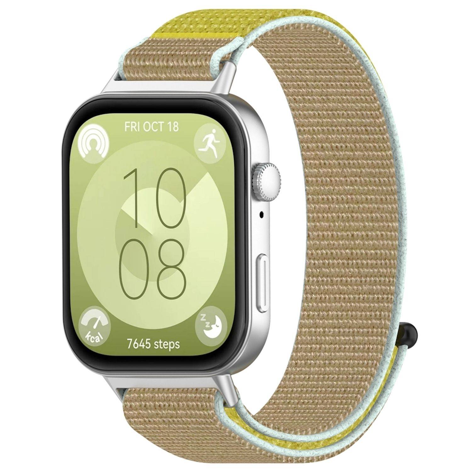 Smartwatch Armband Nylon Klettverschluss für Huawei Watch Fit 5 4 / 5 4 Pro / 3