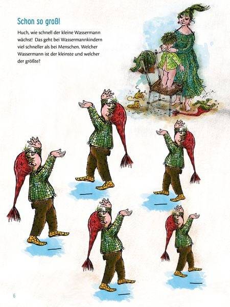Der kleine Wassermann: Mein großes Rätselbuch vom kleinen Wassermann