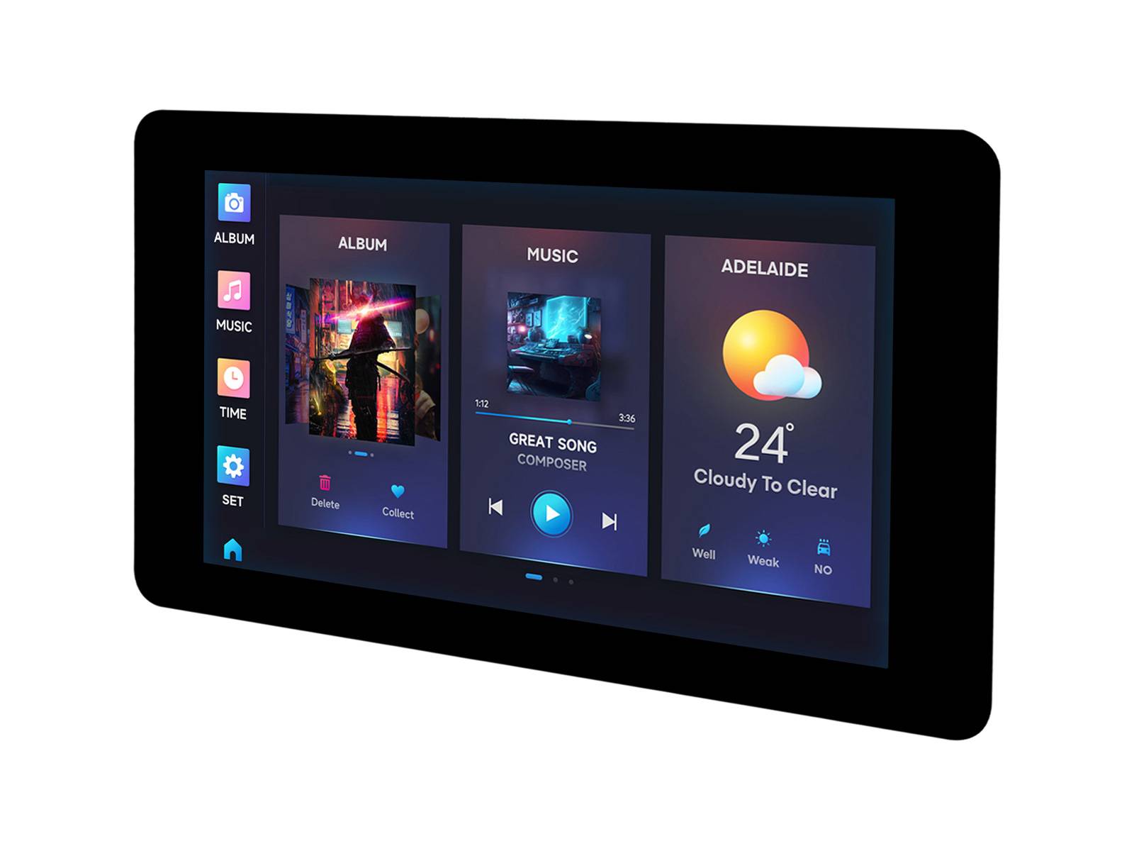 WaveShare ESP32-S3 7inch Capacitive Touch Display Dev Board 800x480