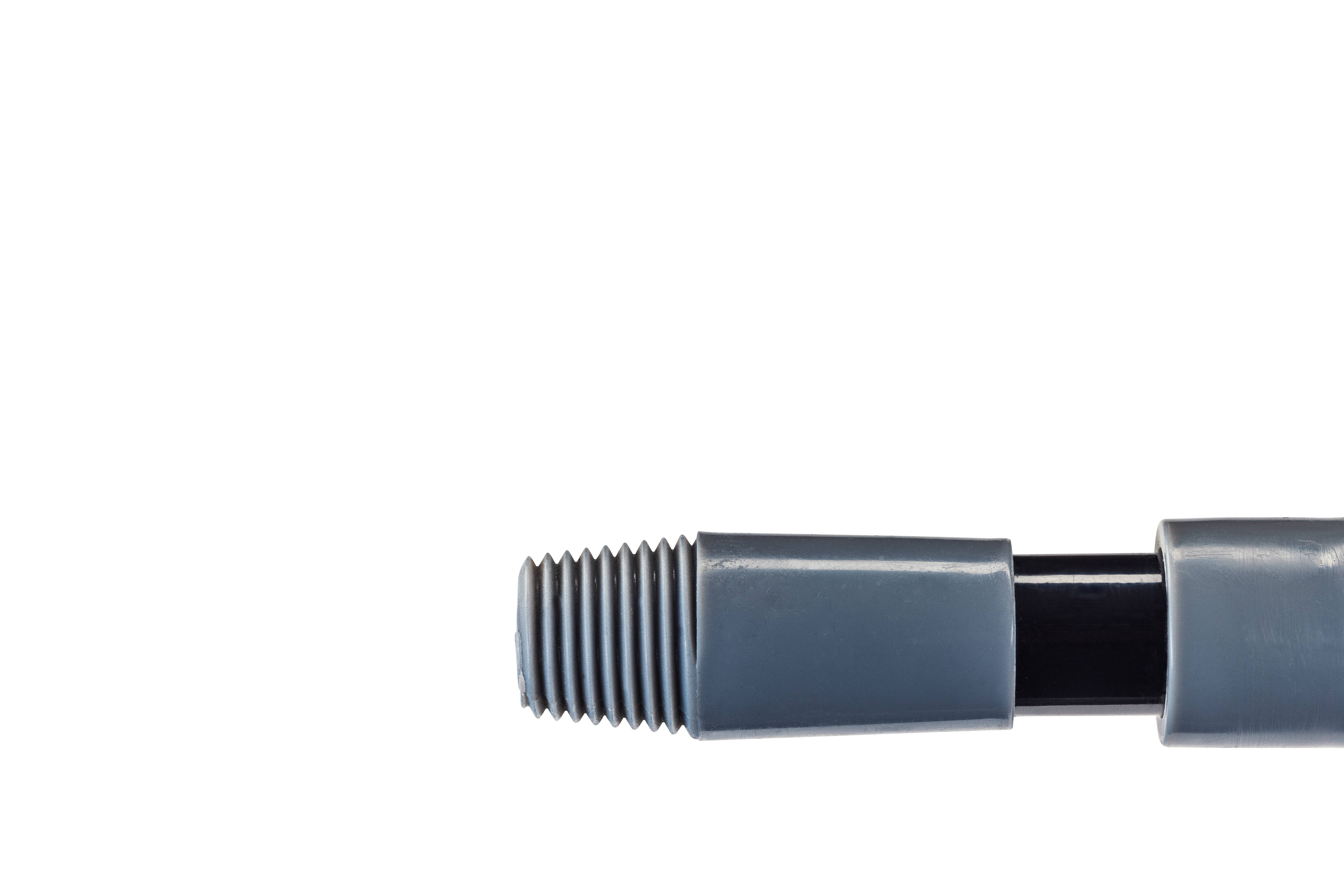 Neustanlo | Eckbesen - Dachrinnenbesen mit Teleskopstange 410 cm ausziehbar | farblich Sortiert | ideal für Fassaden- u. Dachrinnenreinigung