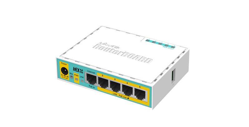 MikroTik RouterBOARD hEX lite RB750UPr2 - Router