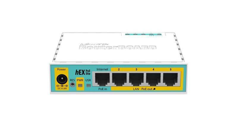 MikroTik RouterBOARD hEX lite RB750UPr2 - Router