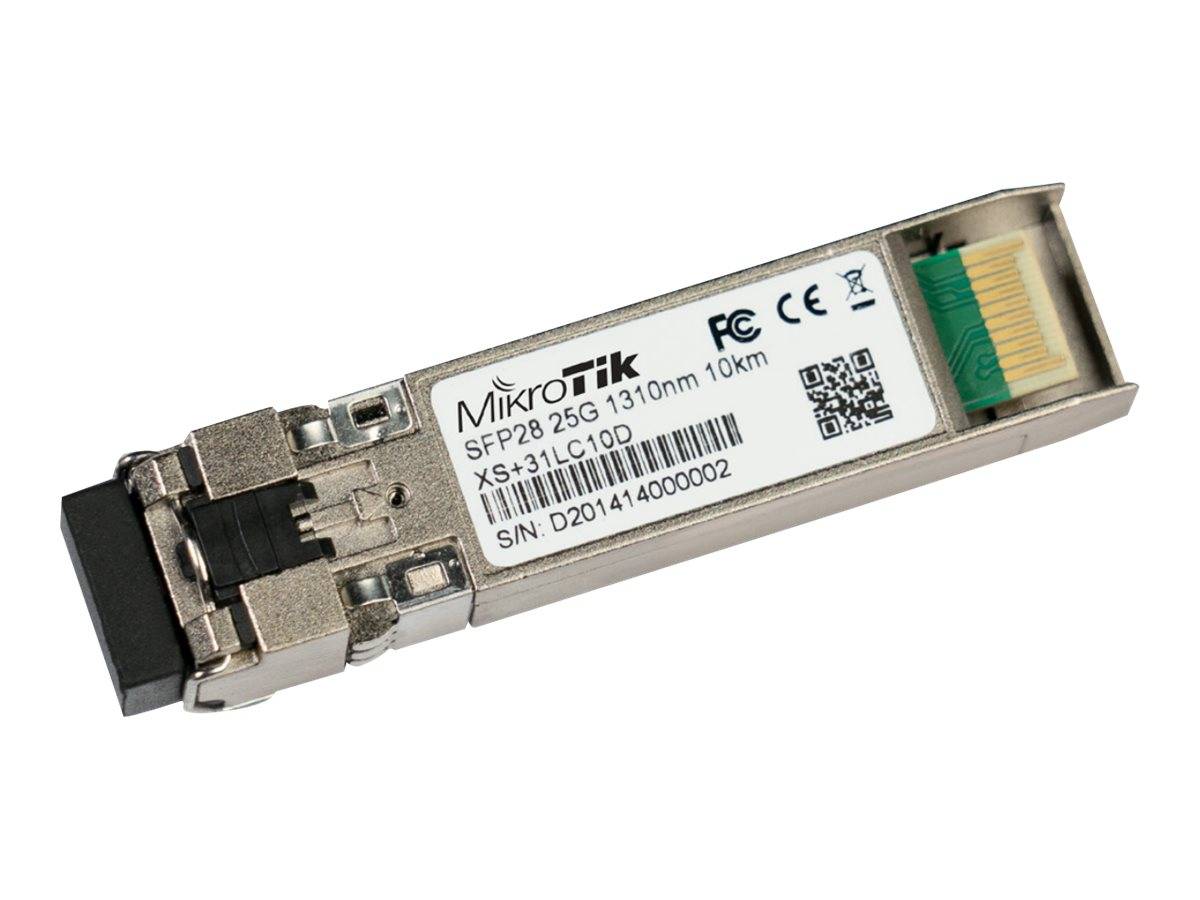 MikroTik XS+31LC10D - SFP28 Empfängermodul - SFP+/SFP28 / LC/UPC Einzelmodus - b