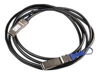 MikroTik 100GBase Direktanschlusskabel - QSFP28 (M) - zu SFP28 (M) - 3 m - für C