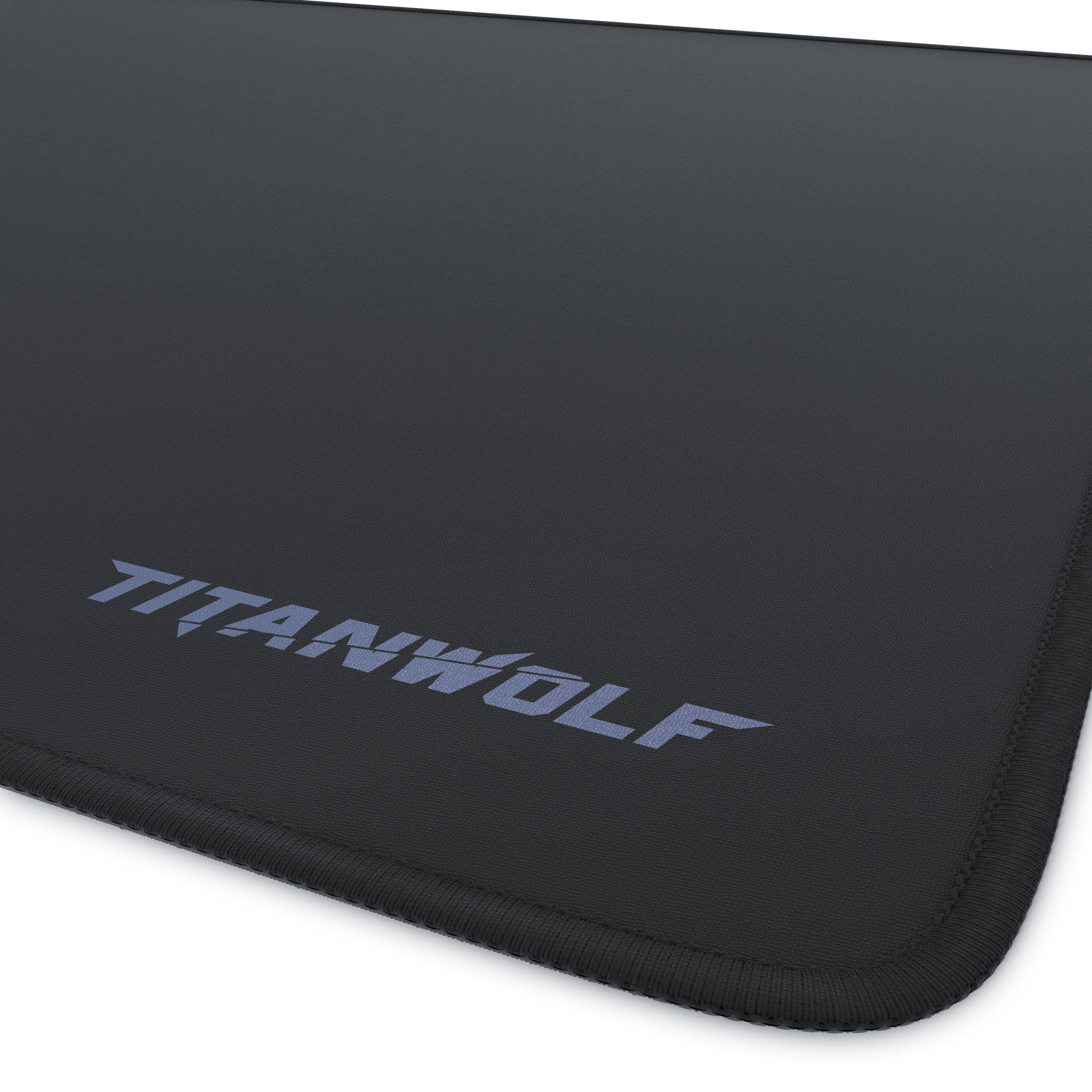 Titanwolf XL Speed Gaming Mauspad - 44 x 35 x 0,3 cm Mousepad / Präzision und Geschwindigkeit
