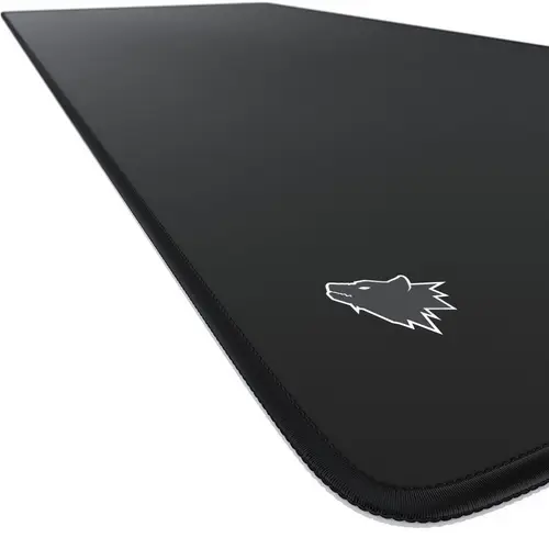 Titanwolf Gaming Mauspad XXL, glattes Stoffgewebe, Speed Mousepad 900x400mm große Fläche, kleines Logo rechts Titanwolf Gaming Mauspad XXL, glattes Stoffgewebe, Speed Mousepad 900x400mm große Fläche, kleines Logo rechts