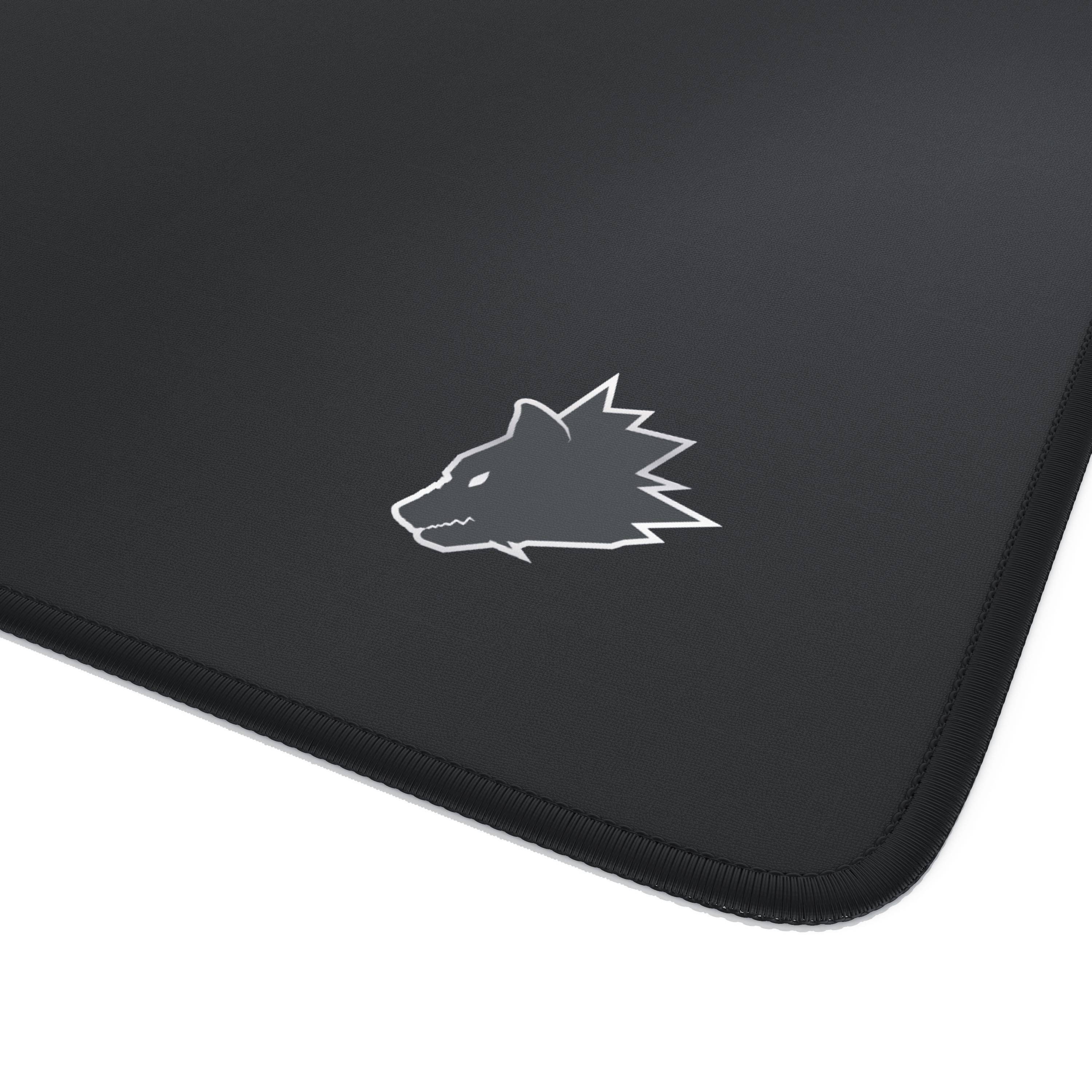 Titanwolf Gaming Mauspad, Speed Gaming Mousepad 250 x 350mm mit gummierter Rückseite, kleines Wolfsmotiv