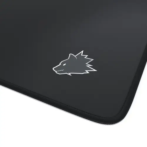 Titanwolf Gaming Mauspad, Speed Gaming Mousepad 250 x 350mm mit gummierter Rückseite, kleines Wolfsmotiv Titanwolf Gaming Mauspad, Speed Gaming Mousepad 250 x 350mm mit gummierter Rückseite, kleines Wolfsmotiv