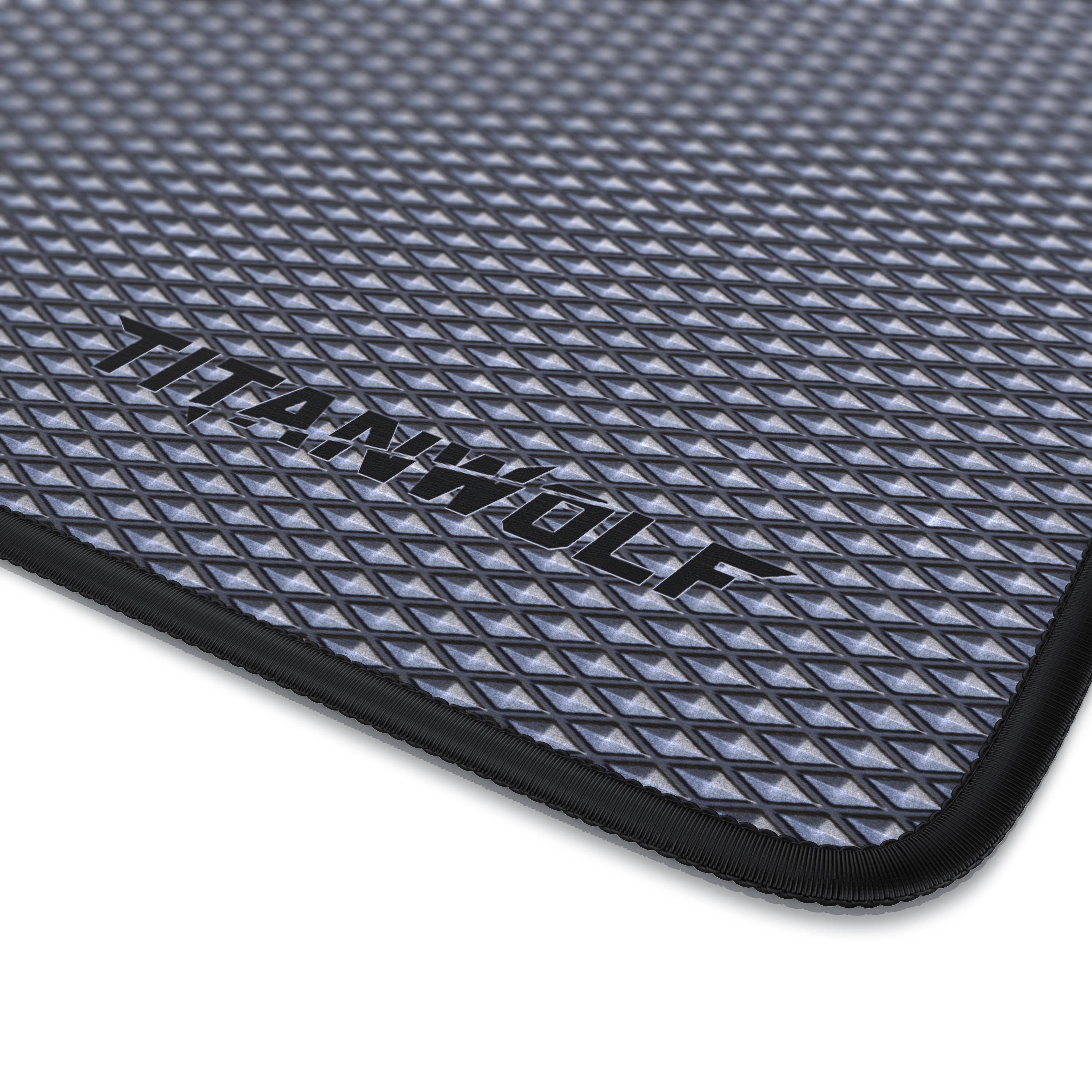 Titanwolf Gaming Mauspad XXL, glattes Stoffgewebe, Speed Mousepad 900 x 400mm große Fläche, Diamantmotiv