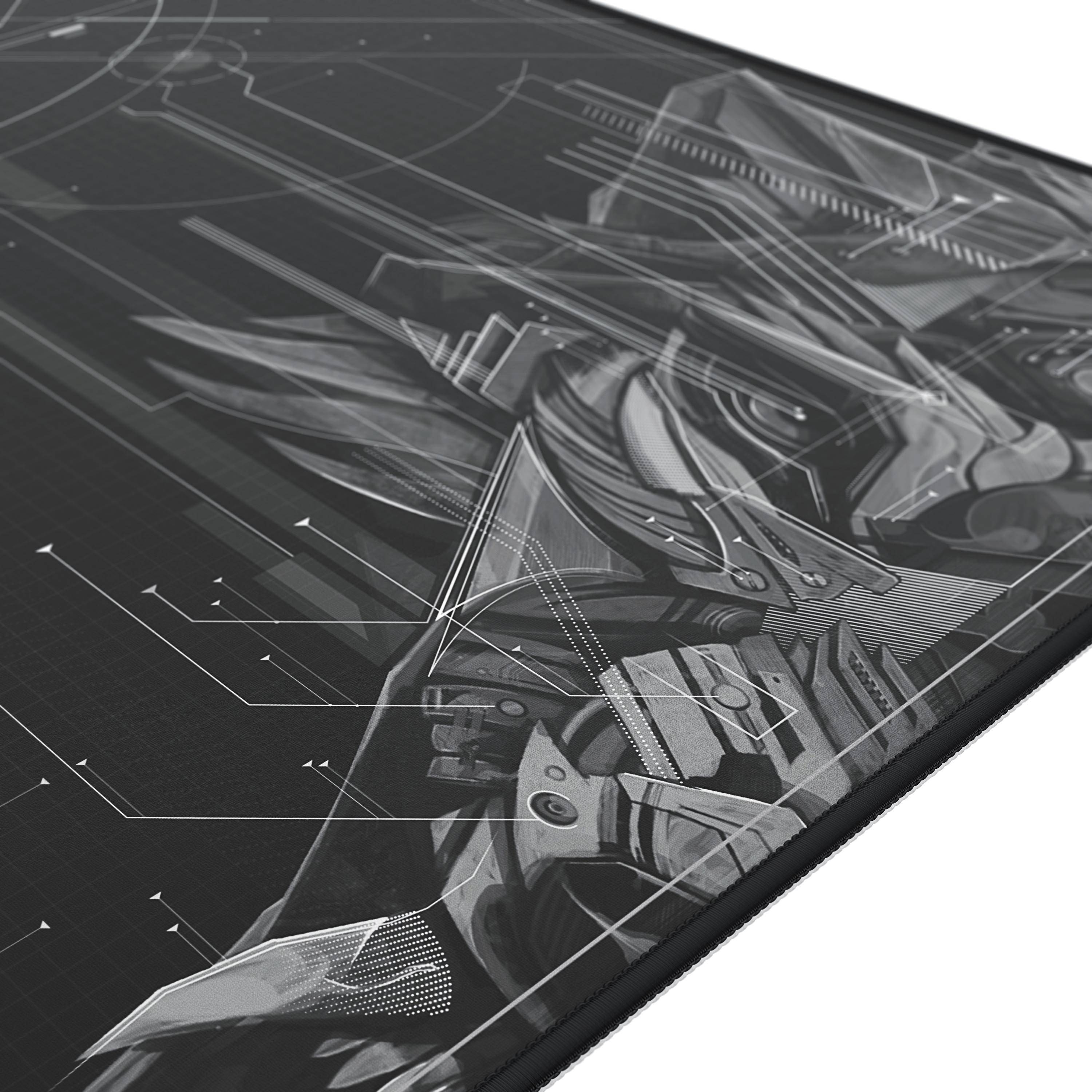 Titanwolf Gaming Mauspad XXL, glattes Stoffgewebe, Speed Mousepad 900 x 400mm große Fläche, HUD Motiv