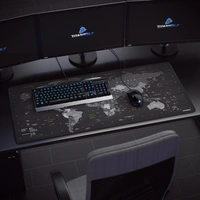 Titanwolf Gaming Mauspad XXL, glattes Stoffgewebe, Speed Mousepad 900 x 400mm große Fläche, Globus Titanwolf Gaming Mauspad XXL, glattes Stoffgewebe, Speed Mousepad 900 x 400mm große Fläche, Globus