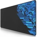 Titanwolf Gaming Mauspad XXL, glattes Stoffgewebe, Speed Mousepad 900 x 400mm große Fläche, Vector Blau Titanwolf Gaming Mauspad XXL, glattes Stoffgewebe, Speed Mousepad 900 x 400mm große Fläche, Vector Blau