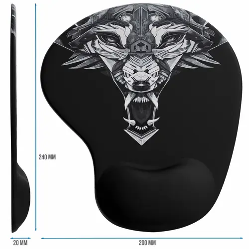 Titanwolf Gaming Mauspad, Gel Office Mousepad, Handgelenkauflage / Handgelenkpolster Titanwolf Gaming Mauspad, Gel Office Mousepad, Handgelenkauflage / Handgelenkpolster