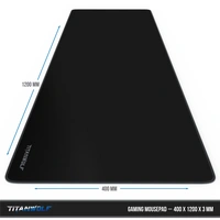 Titanwolf Gaming Mauspad, XXXL Speed Mousepad 1200 x 400 mm, Geschwindigkeit & Präzision, Alpha Titanwolf Gaming Mauspad, XXXL Speed Mousepad 1200 x 400 mm, Geschwindigkeit & Präzision, Alpha
