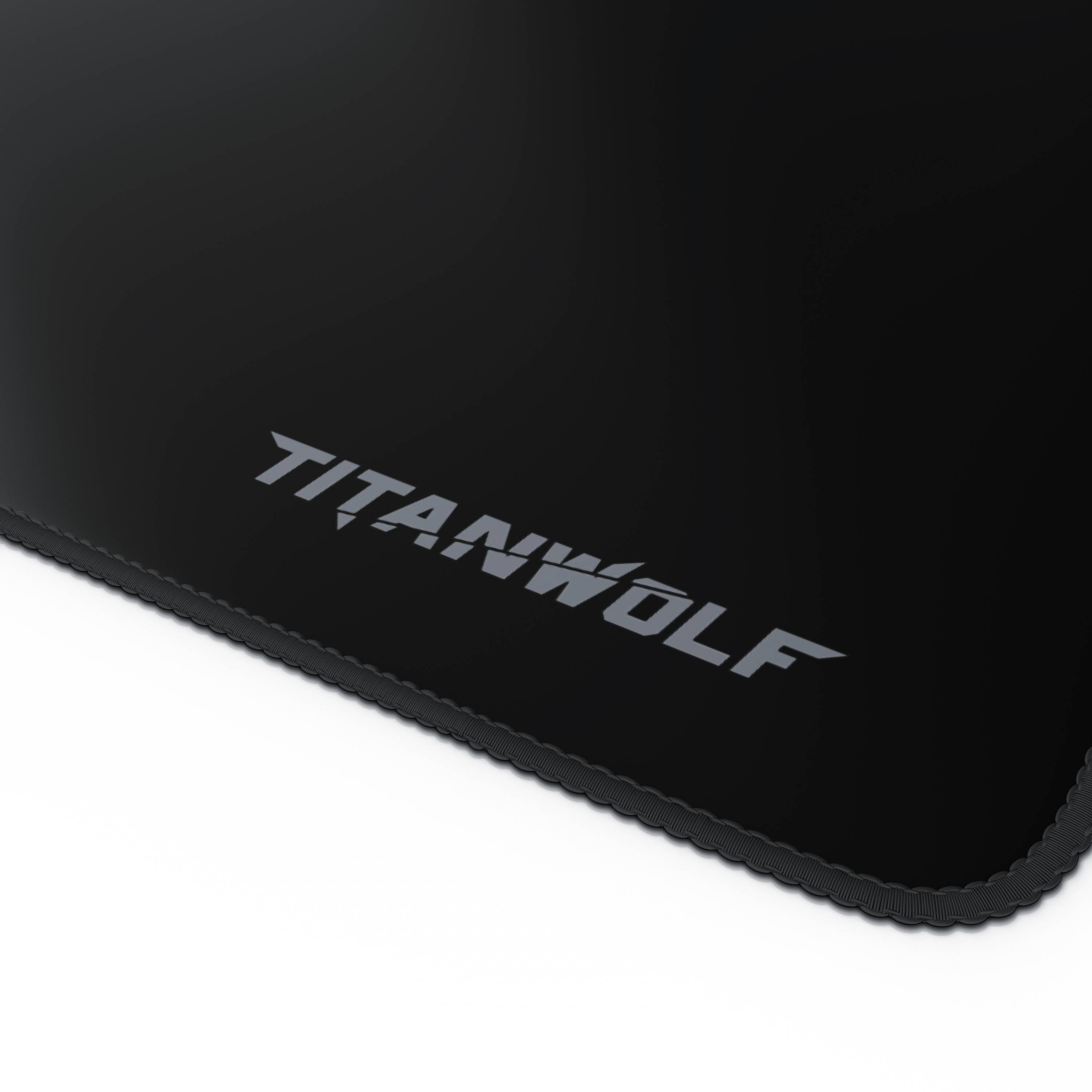 Titanwolf Gaming Mauspad, XXXL Speed Mousepad 1200 x 400 mm, Geschwindigkeit & Präzision, Alpha