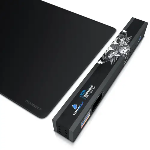 Titanwolf XXL Speed Gaming Mauspad aus Mircofaser Mousepad 900 x 600 mm / Schreibtischunterlage Titanwolf XXL Speed Gaming Mauspad aus Mircofaser Mousepad 900 x 600 mm / Schreibtischunterlage
