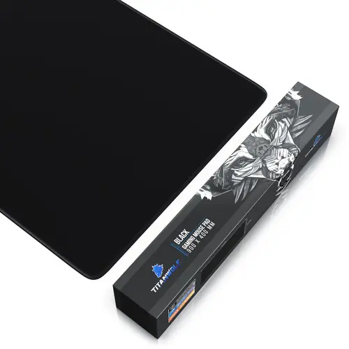 Titanwolf Gaming Mauspad, XXL Speed Gaming Mousepad / Extragroße Fläche von 900 x 400mm, schwarz Titanwolf Gaming Mauspad, XXL Speed Gaming Mousepad / Extragroße Fläche von 900 x 400mm, schwarz