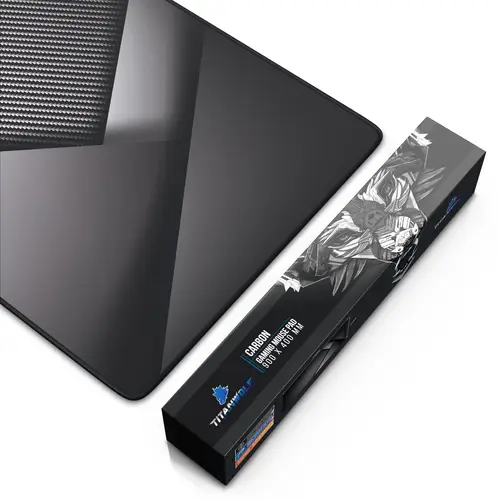 Titanwolf Gaming Mauspad, 900 x 400mm XXL Mousepad, verbessert Präzision & Geschwindigkeit, Carbon Titanwolf Gaming Mauspad, 900 x 400mm XXL Mousepad, verbessert Präzision & Geschwindigkeit, Carbon