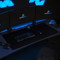 Titanwolf Gaming Mauspad, XXXL Speed Mousepad 1200 x 600 mm, Geschwindigkeit & Präzision, schwarz Titanwolf Gaming Mauspad, XXXL Speed Mousepad 1200 x 600 mm, Geschwindigkeit & Präzision, schwarz
