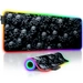 Titanwolf RGB Gaming Mauspad, Mousepad XL 800 x 300mm verbessert Präzision & Geschwindigkeit, Skulls Titanwolf RGB Gaming Mauspad, Mousepad XL 800 x 300mm verbessert Präzision & Geschwindigkeit, Skulls