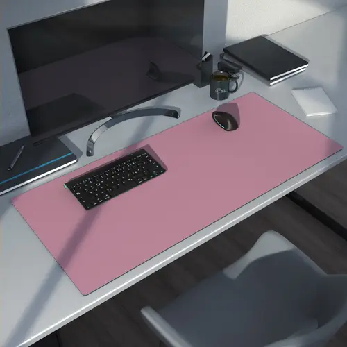 CSL Mauspad, Schreibtischunterlage XXL, Elegante Leder Optik, Mousepad 900 x 400 mm, Dunkelrosa CSL Mauspad, Schreibtischunterlage XXL, Elegante Leder Optik, Mousepad 900 x 400 mm, Dunkelrosa
