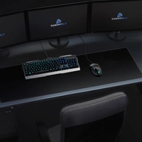 CSL Gaming Mauspad, extra groß, 1200 x 400 x 3 mm Schreibtischunterlage XXXL, Rutschfest, schwarz CSL Gaming Mauspad, extra groß, 1200 x 400 x 3 mm Schreibtischunterlage XXXL, Rutschfest, schwarz