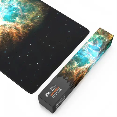 CSL Gaming Mauspad, XXL Schreibtischunterlage 900 x 400mm, Präzision & Geschwindigkeit, Galaxie CSL Gaming Mauspad, XXL Schreibtischunterlage 900 x 400mm, Präzision & Geschwindigkeit, Galaxie