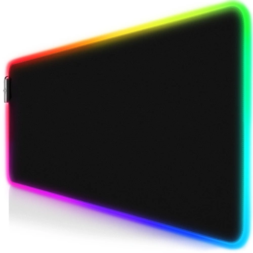 Titanwolf RGB Gaming Mauspad, Mousepad XL 800 x 300mm verbessert Präzision & Geschwindigkeit, schwarz Titanwolf RGB Gaming Mauspad, Mousepad XL 800 x 300mm verbessert Präzision & Geschwindigkeit, schwarz