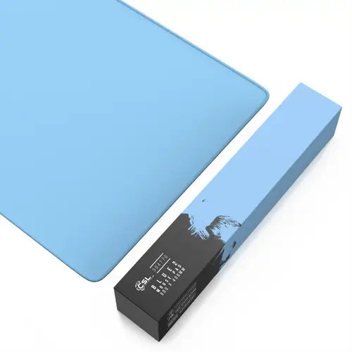 CSL Gaming Mauspad, XXL, 900 x 400 x 3 mm, Schreibtischunterlage, extralarge, waschbar, hellblau CSL Gaming Mauspad, XXL, 900 x 400 x 3 mm, Schreibtischunterlage, extralarge, waschbar, hellblau