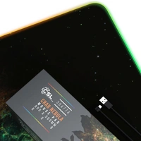 Titanwolf RGB Gaming Mauspad, Mousepad XL 800 x 300mm verbessert Präzision & Geschwindigkeit, Galaxie Grün Titanwolf RGB Gaming Mauspad, Mousepad XL 800 x 300mm verbessert Präzision & Geschwindigkeit, Galaxie Grün