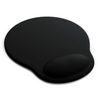 CSL Mauspad, Ergonomisches Schaumstoff Office Mousepad, Entlastung des Handgelenks, schwarz CSL Mauspad, Ergonomisches Schaumstoff Office Mousepad, Entlastung des Handgelenks, schwarz