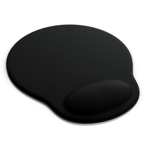 CSL Mauspad, Ergonomisches Schaumstoff Office Mousepad, Entlastung des Handgelenks, schwarz CSL Mauspad, Ergonomisches Schaumstoff Office Mousepad, Entlastung des Handgelenks, schwarz