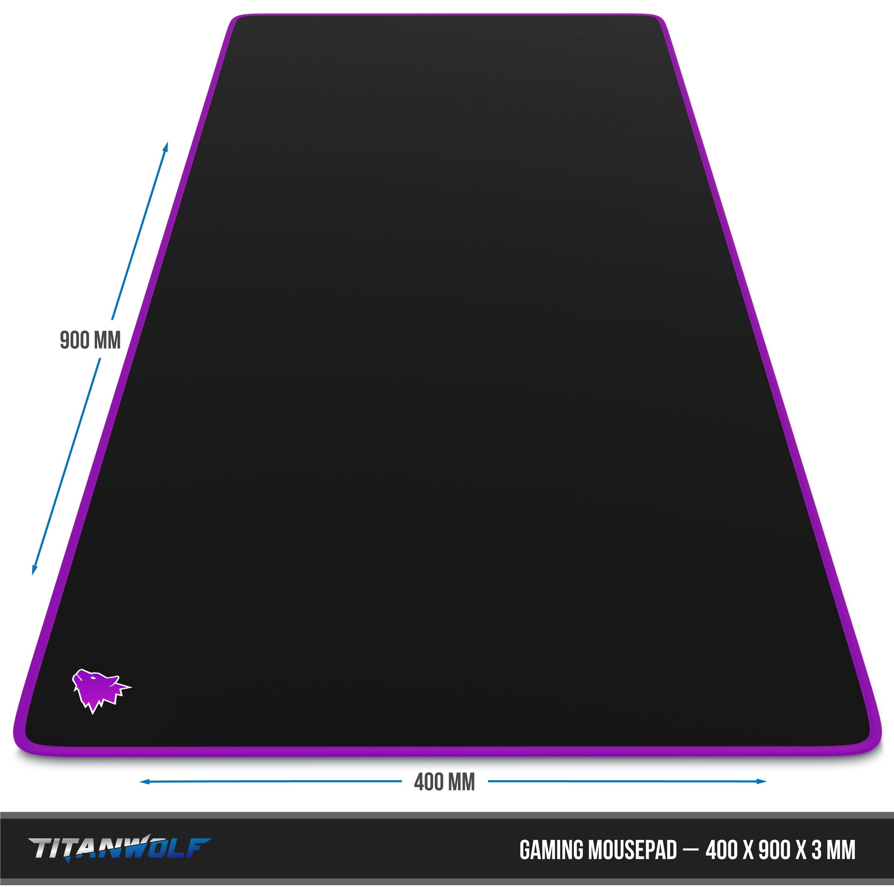 CSL XXL Gaming Mauspad Schreibtischunterlage Mousepad 900 x 400mm / Präzison & Geschwindigkeit
