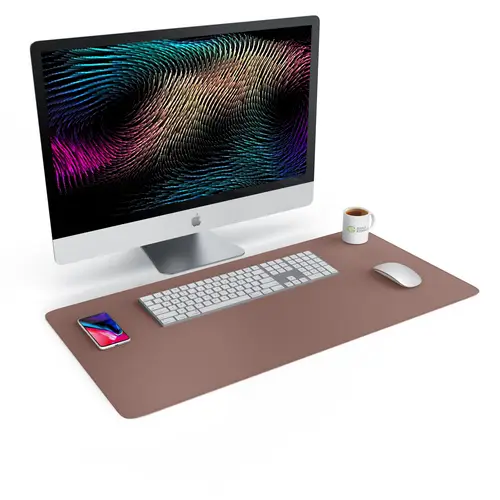 CSL Mauspad, XXL 800 x 400 x 3 mm Schreibtischunterlage, XXL Mousepad / Rutschfest, Khaki CSL Mauspad, XXL 800 x 400 x 3 mm Schreibtischunterlage, XXL Mousepad / Rutschfest, Khaki