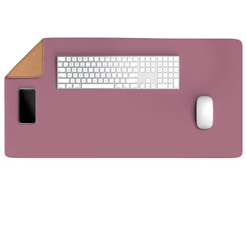 CSL Mauspad, XXL 800 x 400 x 3 mm Schreibtischunterlage, XXL Mousepad / Rutschfest, pink CSL Mauspad, XXL 800 x 400 x 3 mm Schreibtischunterlage, XXL Mousepad / Rutschfest, pink