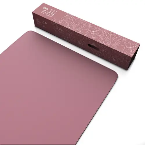 CSL Mauspad, XXL 800 x 400 x 3 mm Schreibtischunterlage, XXL Mousepad / Rutschfest, pink CSL Mauspad, XXL 800 x 400 x 3 mm Schreibtischunterlage, XXL Mousepad / Rutschfest, pink