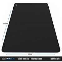 Titanwolf Übergröße Mauspad Gaming 1000x600mm - XXXL Mousepad groß mit Motiv - Tischunterlage Large Size - verbessert Präzision und Geschwindigke Titanwolf Übergröße Mauspad Gaming 1000x600mm - XXXL Mousepad groß mit Motiv - Tischunterlage Large Size - verbessert Präzision und Geschwindigke
