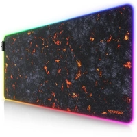Titanwolf RGB Gaming Mauspad, Mousepad 900 x 400 mm, verbessert Präzision & Geschwindigkeit, Lavamotiv Titanwolf RGB Gaming Mauspad, Mousepad 900 x 400 mm, verbessert Präzision & Geschwindigkeit, Lavamotiv