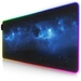 Titanwolf RGB Gaming Mauspad, Mousepad 900 x 400 mm, verbessert Präzision & Geschwindigkeit, Stars Design Titanwolf RGB Gaming Mauspad, Mousepad 900 x 400 mm, verbessert Präzision & Geschwindigkeit, Stars Design