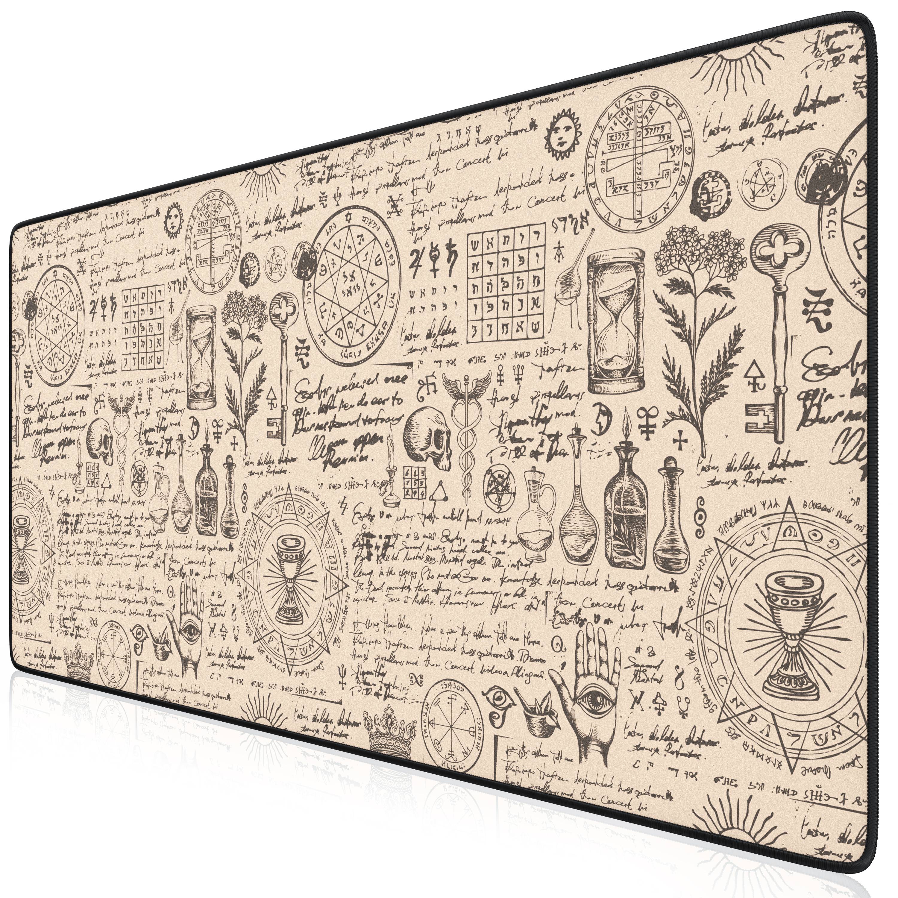 Titanwolf Gaming Mauspad, 900 x 400mm XXL Mousepad, verbessert Präzision & Geschwindigkeit, Alchemy