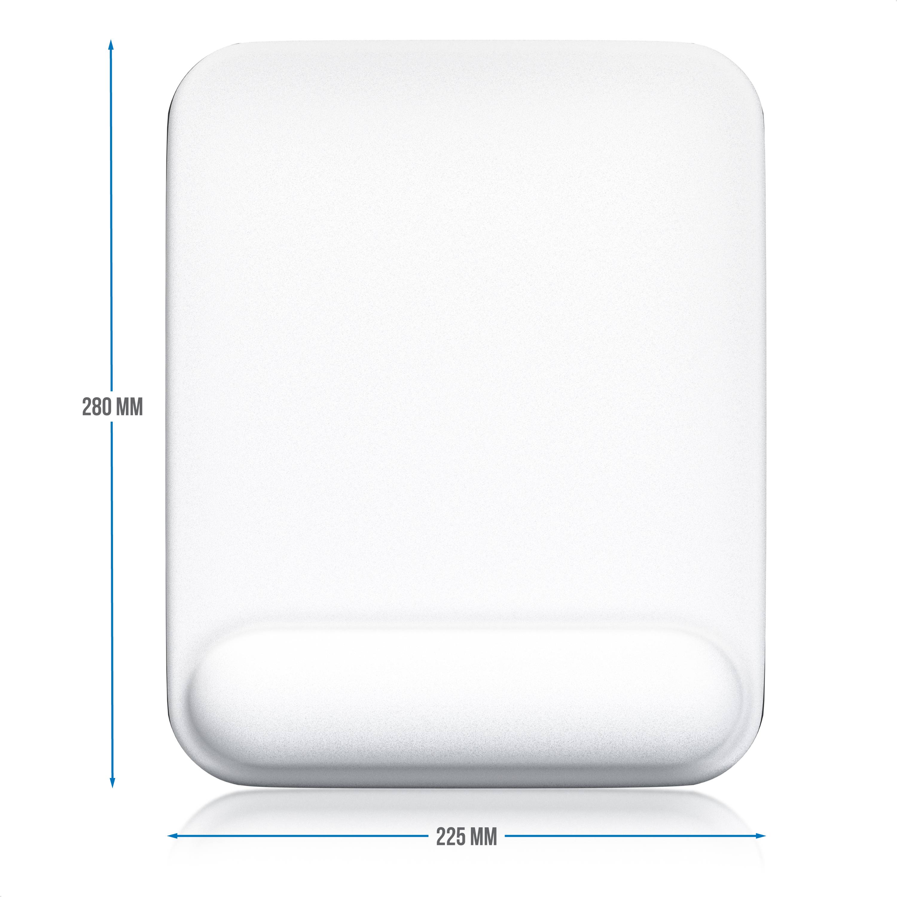 Titanwolf Großes Mauspad mit Gelkissen 22,5x28cm, Gaming Handgelenkauflage, Mousepad, Gel Handballenauflage Handauflage Gelpolster ergonomisch