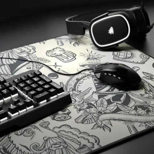 Titanwolf XXL Speed Gaming Mauspad Titanwolf Schwarz 900 x 400mm, XXL Mousepad, Tischunterlage Large Size, verbessert Präzision und Geschwindigkeit Titanwolf XXL Speed Gaming Mauspad Titanwolf Schwarz 900 x 400mm, XXL Mousepad, Tischunterlage Large Size, verbessert Präzision und Geschwindigkeit