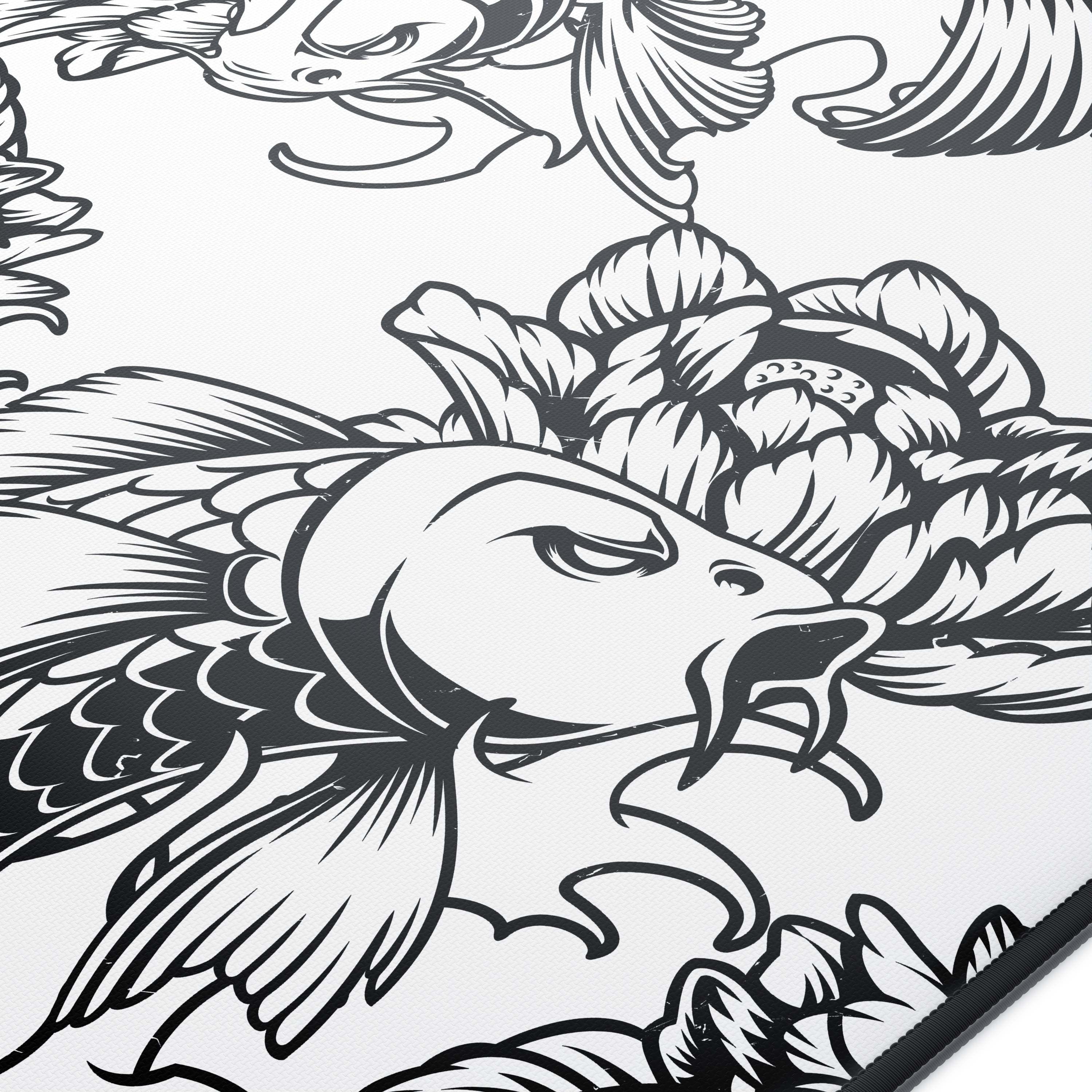 Titanwolf XXL Speed Gaming Mauspad Titanwolf Schwarz 900 x 400mm, XXL Mousepad, Tischunterlage Large Size, verbessert Präzision und Geschwindigkeit