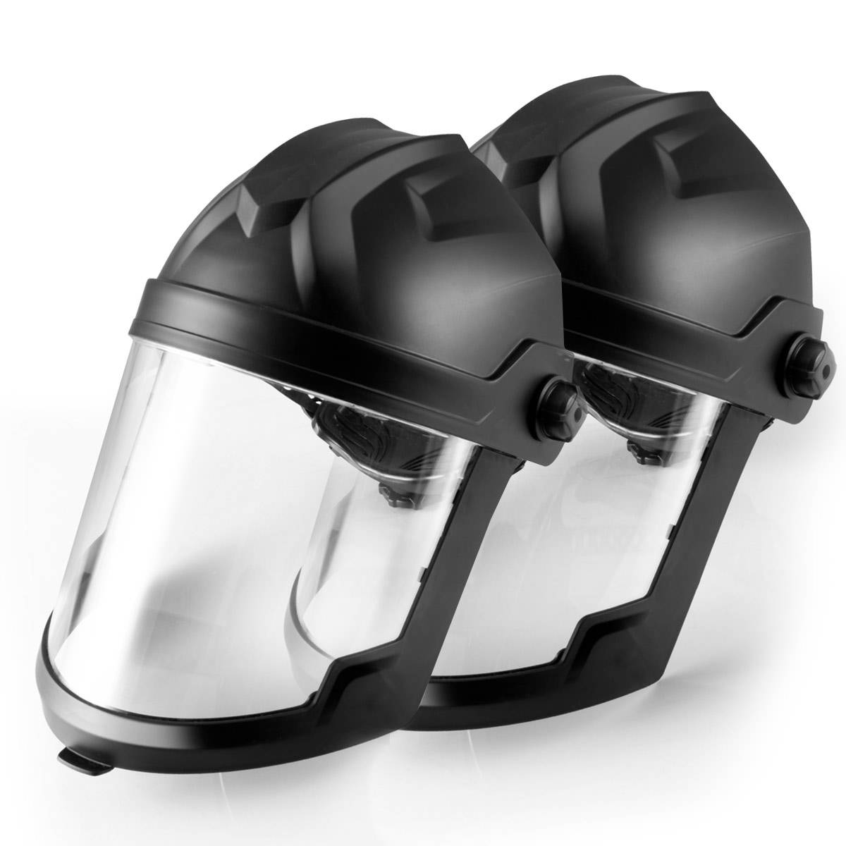 STAHLWERK Schleifmaske Schweißmaske Gesichtsschutz 2er Set