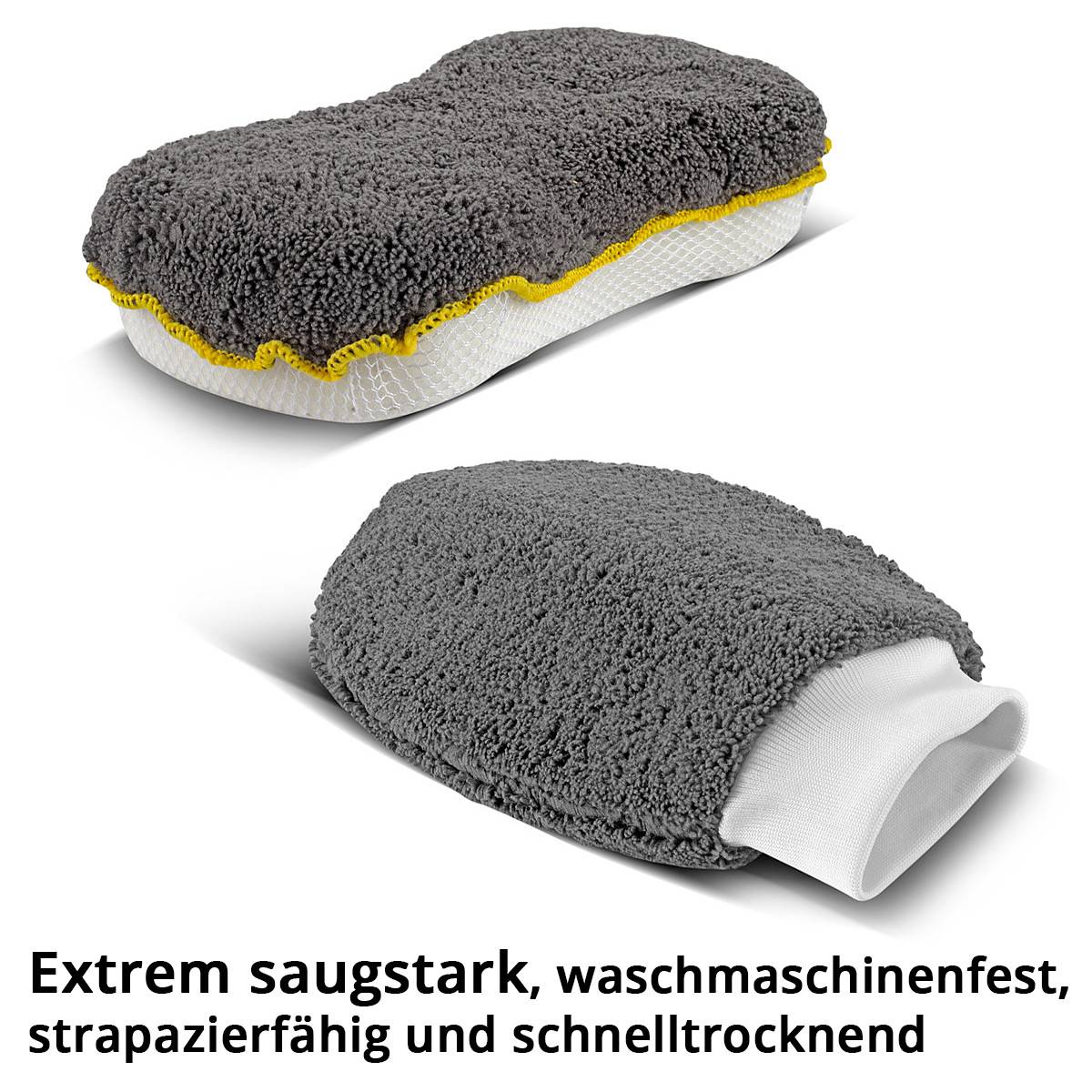 STAHLWERK Autoreinigungs-Set 9-teiliges Autopflege-Set / Aufbereitungs-Set