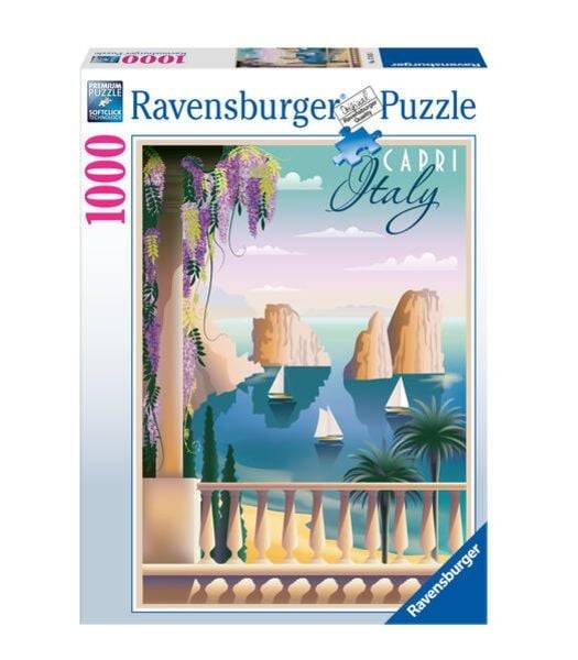 Ravensburger 17615 - Postcard from Capri, Italy