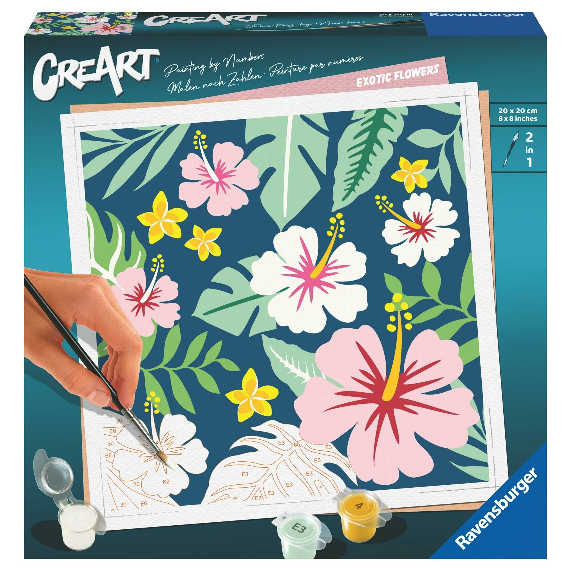 Ravensburger CreArt - Exotic Plants, Malen